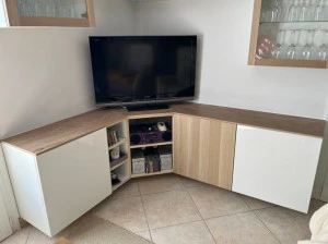 DESSUS DE MEUBLE EN CERAMIQUE BOHEME