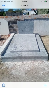 monument en granit viscount white