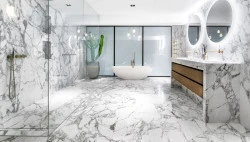 Salle de bain marbre à La Rochelle